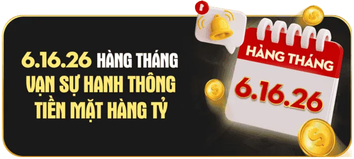Hoàn trả không giới hạn hàng tuần tại MB33